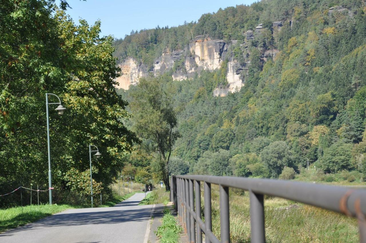 Ferienwohnung Richter Bad Schandau Bagian luar foto